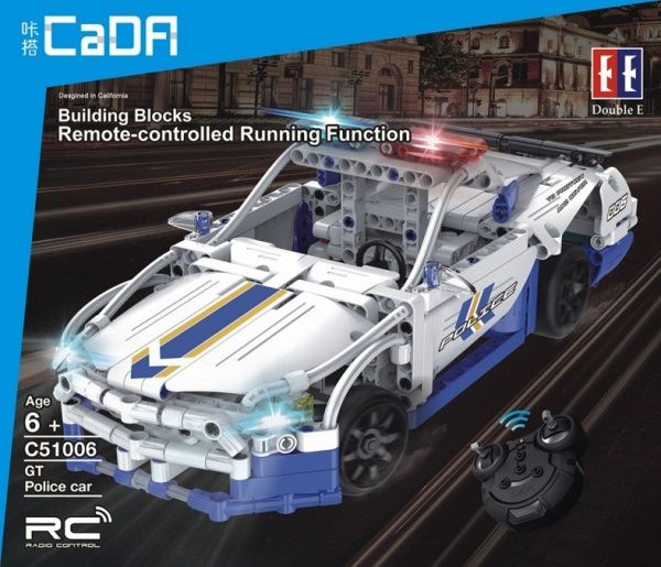 RCobchod POLICEJNÍ AUTO - stavebnice na dálkové ovládání - obrázek 7
