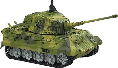 RCobchod King Tiger 1/72 - tank na dálkové ovládání - obrázek 1