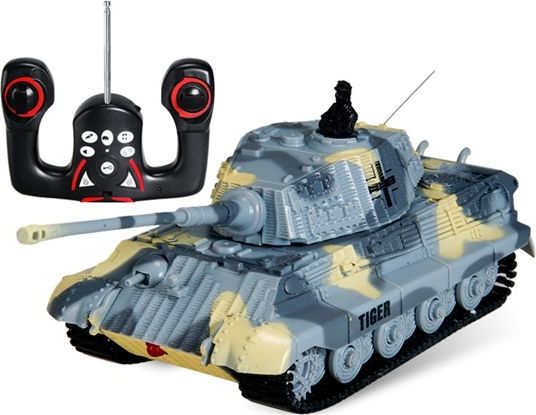 RCobchod King Tiger 1/72 - tank na dálkové ovládání - obrázek 3