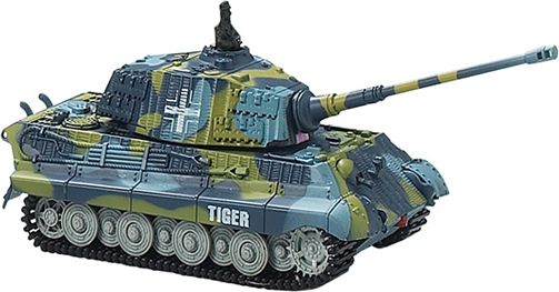RCobchod King Tiger 1/72 - tank na dálkové ovládání - obrázek 5