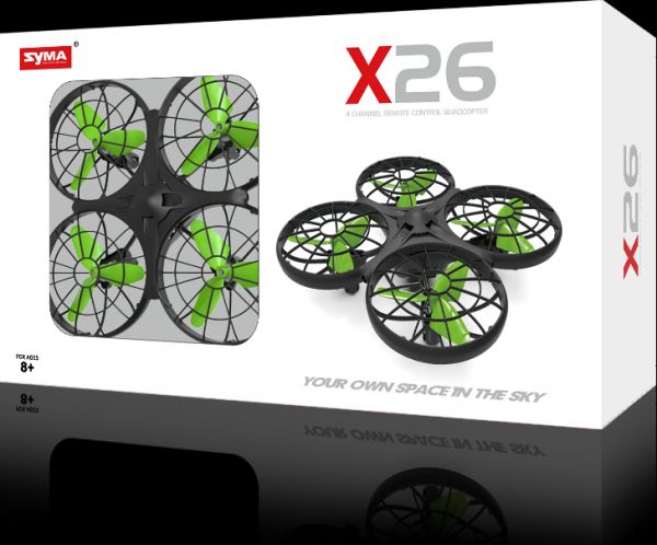 RCobchod SYMA X26 - nerozbitný dron s čidly proti nárazu - obrázek 4