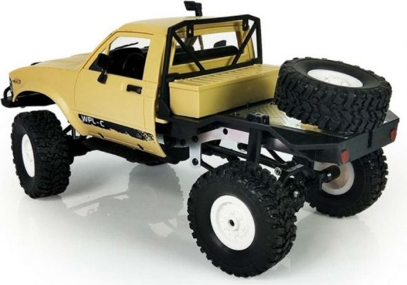 OFF-ROAD car WPL C-14K 1:16 4x4 - KIT – žluté - obrázek 3