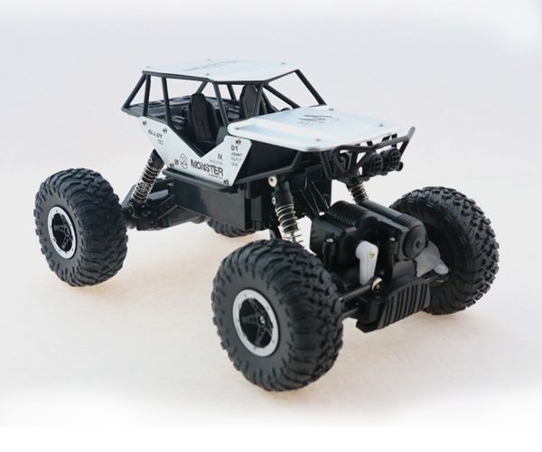 RCobchod Strong Crawler 4x4 s kovovými díly - stříbrný - obrázek 1
