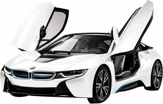 Rastar BMW i8 1:14 RTR – bílý - obrázek 1