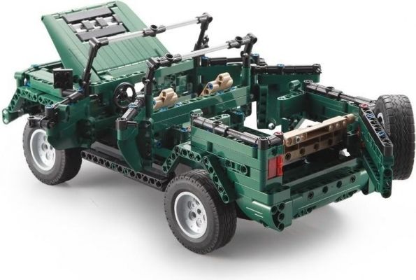 RCobchod RC vojenský JEEP - stavebnice - 561 dílků - obrázek 3