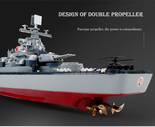 RCobchod Bitevní loď USS MISSOURI (BB-63) 2,4Ghz 1/250 - 57cm - obrázek 2