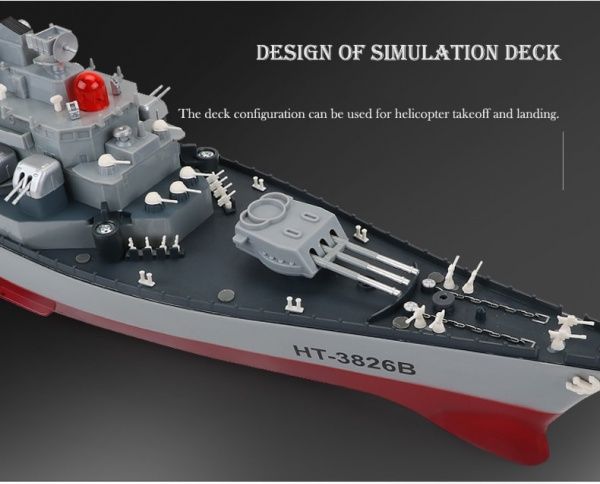 RCobchod Bitevní loď USS MISSOURI (BB-63) 2,4Ghz 1/250 - 57cm - obrázek 9