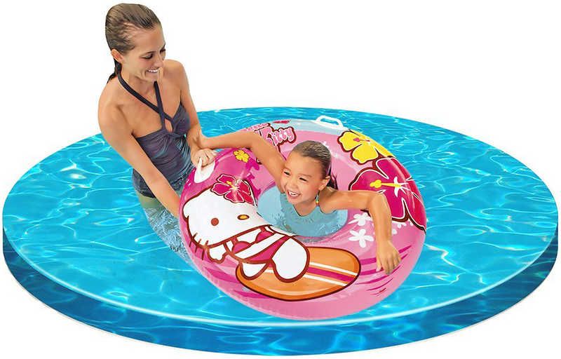INTEX Kruh nafukovací do vody kytičky 97cm HELLO KITTY 58269 - obrázek 3