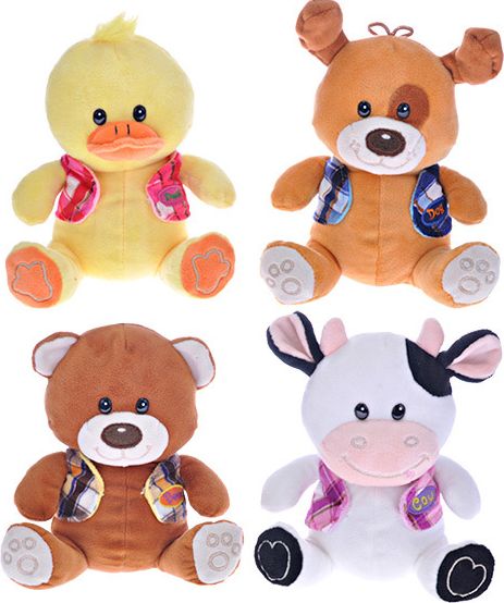 PLYŠ Baby zvířátko 21cm 4 druhy *PLYŠOVÉ HRAČKY* - obrázek 1