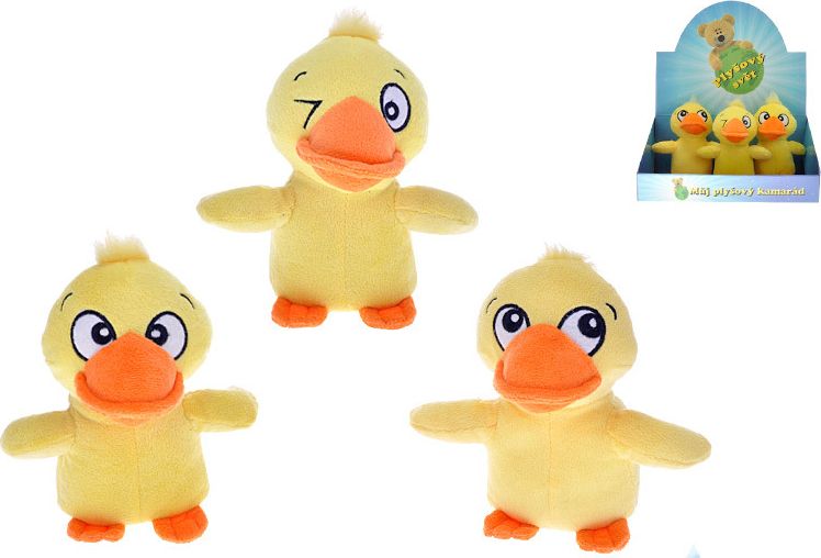 PLYŠ Baby kačenka stojící 16cm 3 druhy Zvuk *PLYŠOVÉ HRAČKY* - obrázek 1