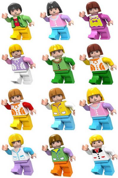 AUSINI Stavebnice figurka pohádková 12 druhů Plastová postavička 6 cm - obrázek 3