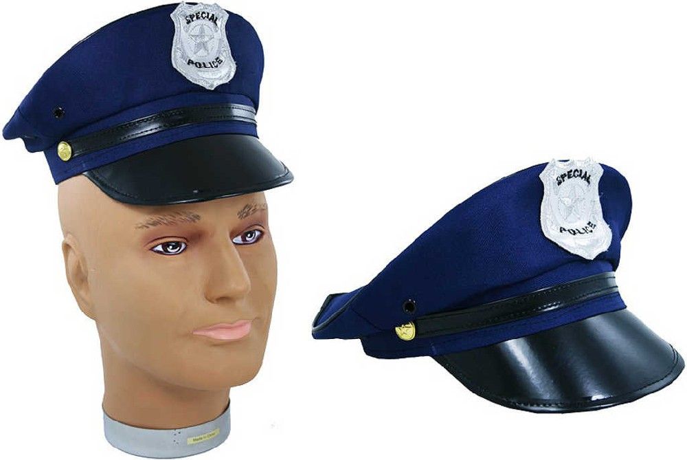 Čepice policejní dětská - obrázek 1