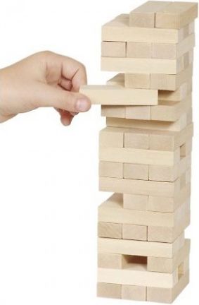 DŘEVO Hra věž velká JENGA * DŘEVĚNÉ HRAČKY * - obrázek 2