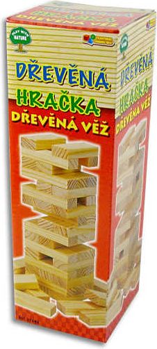 DŘEVO Hra věž velká JENGA * DŘEVĚNÉ HRAČKY * - obrázek 3