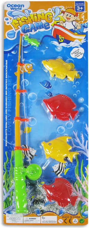 Hra rybičky 2 druhy na kartě Set Dětský rybolov - obrázek 1