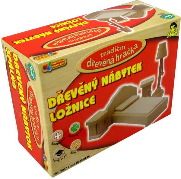 Ložnice dřevěná nábytek - obrázek 2