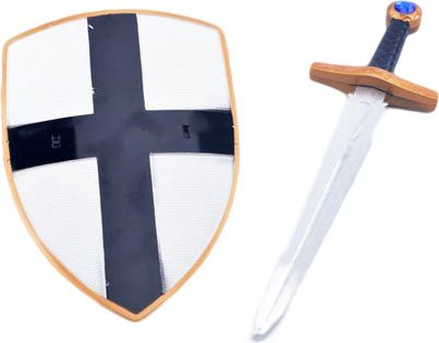 Souprava rytířská plastová *KARNEVALOVÝ DOPLNĚK* - obrázek 1
