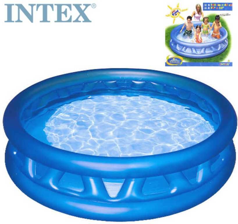 INTEX Bazén kónický 188x46cm kulatý nafukovací modrý 58431 - obrázek 1