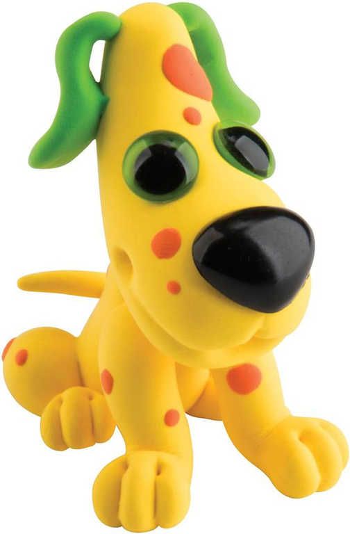 Tvořivá hmota/modelína Paulinda Funny dog 28g+8g s doplňky asst 6 druhů - obrázek 2