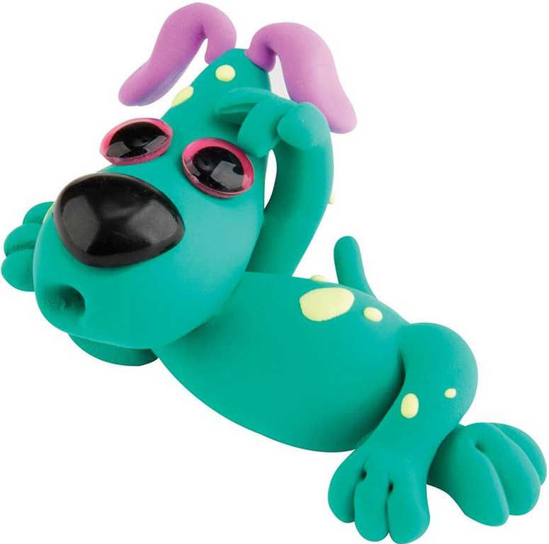 Tvořivá hmota/modelína Paulinda Funny dog 28g+8g s doplňky asst 6 druhů - obrázek 3