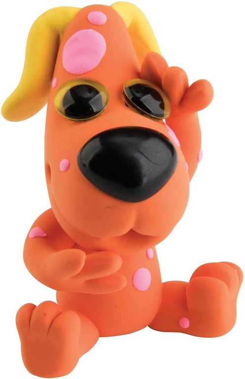 Tvořivá hmota/modelína Paulinda Funny dog 28g+8g s doplňky asst 6 druhů - obrázek 4