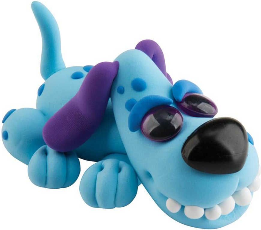Tvořivá hmota/modelína Paulinda Funny dog 28g+8g s doplňky asst 6 druhů - obrázek 5