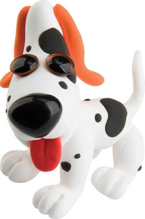 Tvořivá hmota/modelína Paulinda Funny dog 28g+8g s doplňky asst 6 druhů - obrázek 7