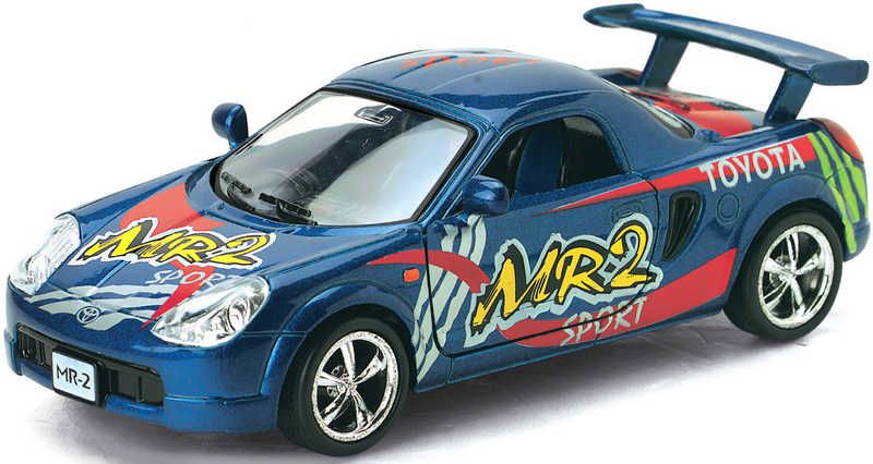 KINSMART Auto model 1:36 STREET FIGHTER kov PB 13cm 6 druhů - obrázek 5