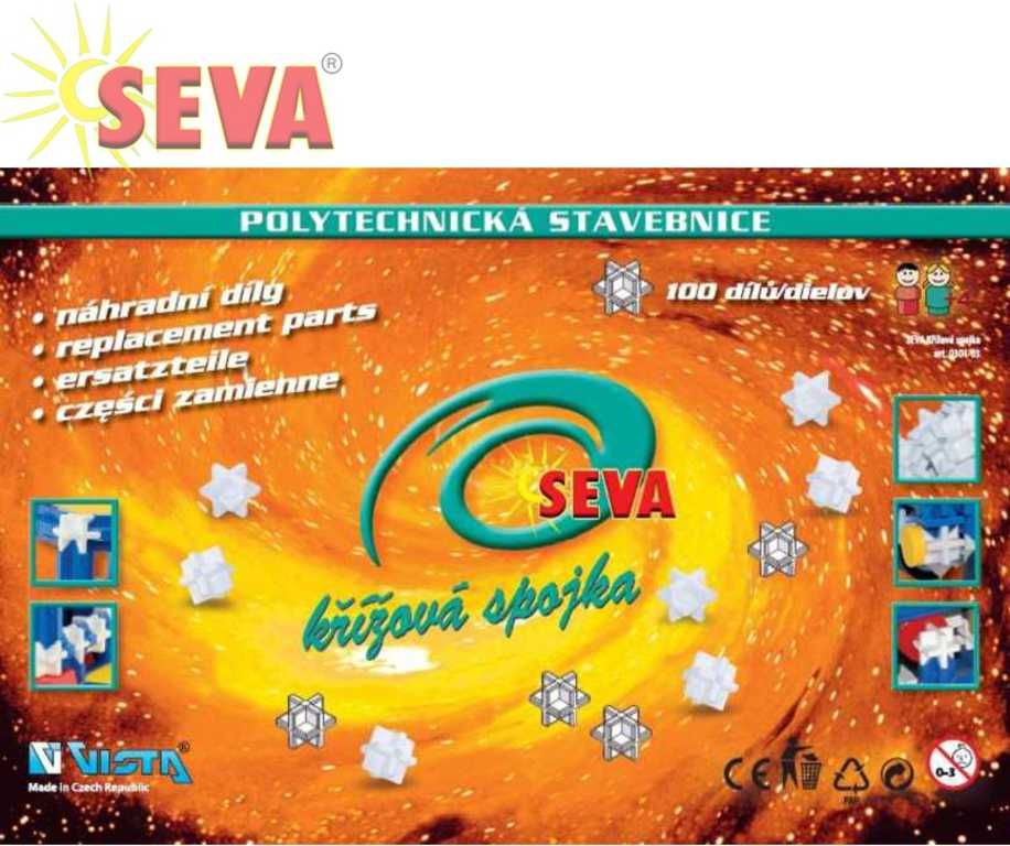 Seva Náhradní díly křížová spojka - bílá - obrázek 1