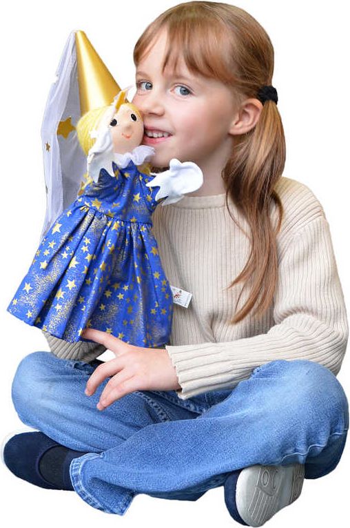Maňásek na ruku - Půlnoční víla - obrázek 2