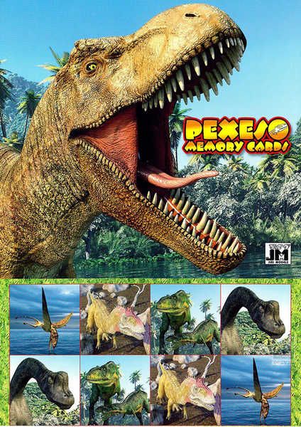 Jiri Models Pexeso Dinosaurus - obrázek 1