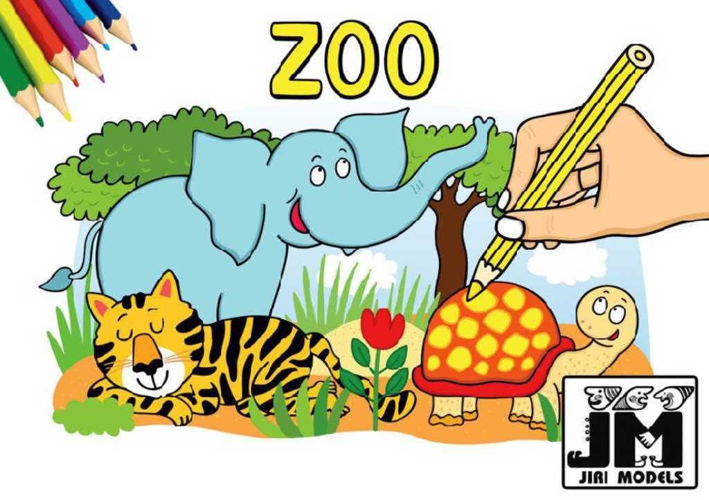 Zoo Omalovánky A5 - obrázek 1