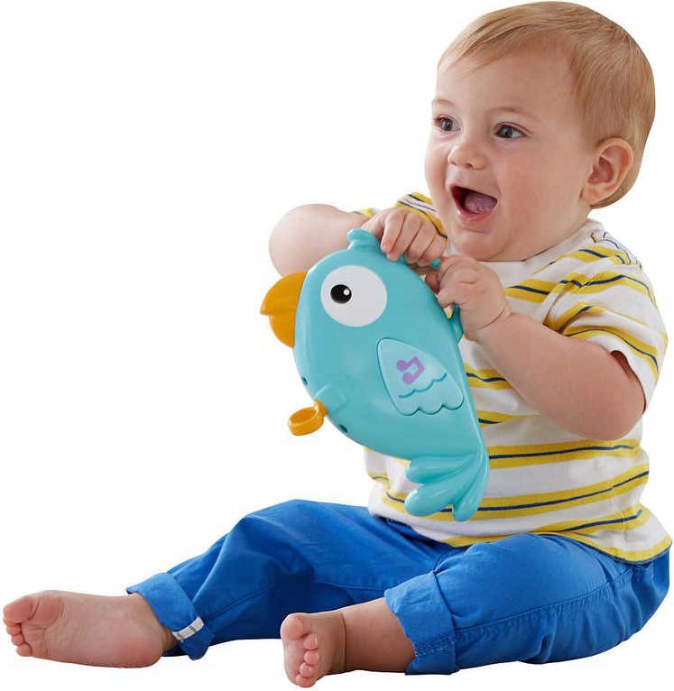 FISHER PRICE Baby zářící kolotoč se zvířátky 3v1 Rainforest na kočárek plast - obrázek 4