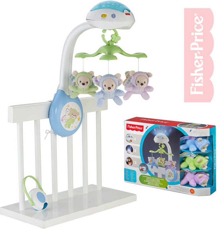 FISHER PRICE Baby kolotoč motýlci s promítáním a ukolébavkami Zvuk - obrázek 1