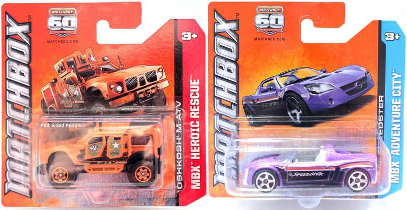 MATTEL Matchbox Auto kovové angličák různé druhy na kartě - obrázek 7