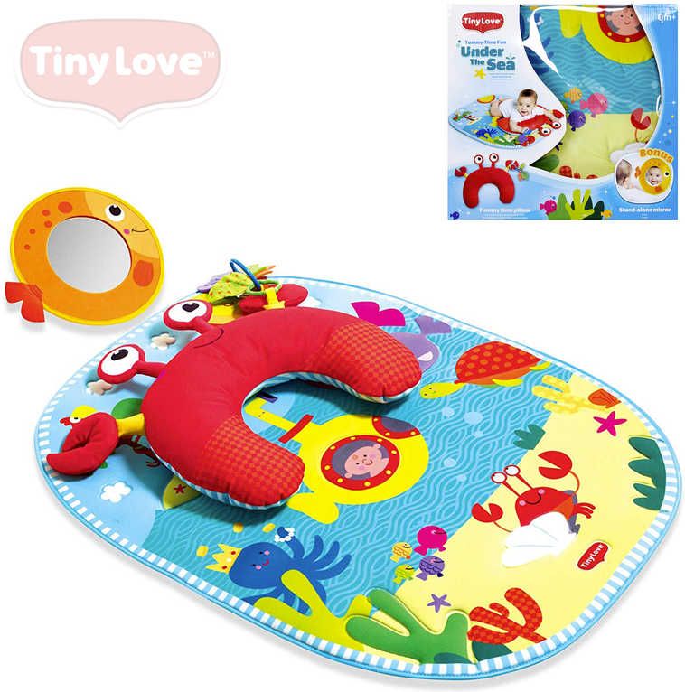 TINY LOVE Baby deka hrací Podmořský svět s polštářkem s aktivitami - obrázek 1