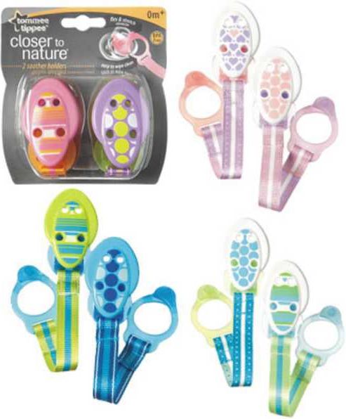 TOMMEE TIPPEE Klips na šidítko pro miminko C2N 2 ks - obrázek 1