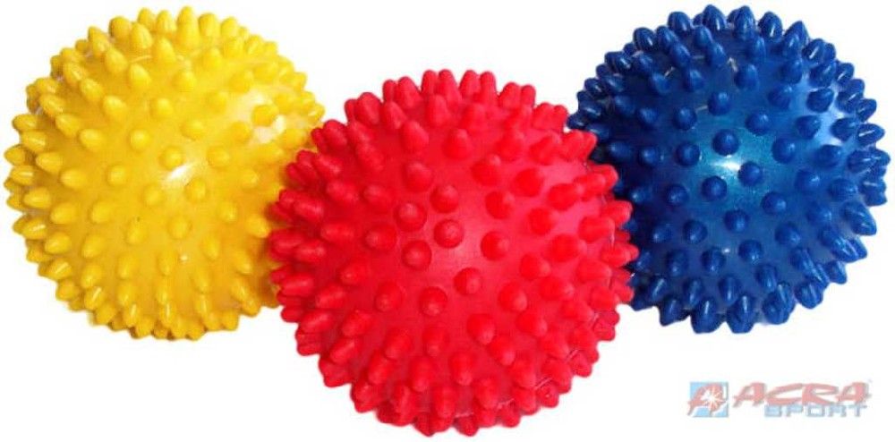 ACRA Míček (Ježek) masážní 7,5 cm - obrázek 1
