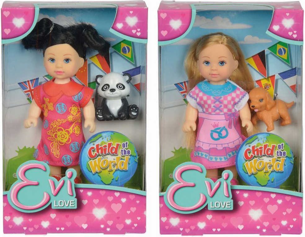 Simba Toys Evi Love Panenka Evička Childern of The World - obrázek 6