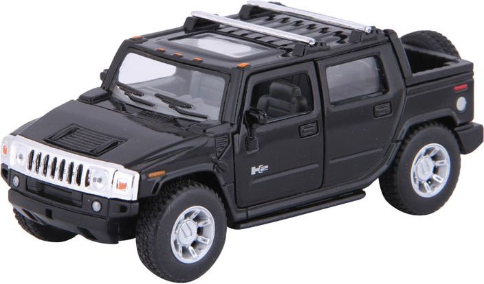 KINSMART Auto model 1:40 Hummer H2 Sut 2005 zpětný nátah kov 13cm 4 barvy - obrázek 4