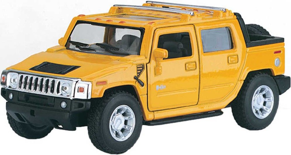 KINSMART Auto model 1:40 Hummer H2 Sut 2005 zpětný nátah kov 13cm 4 barvy - obrázek 5