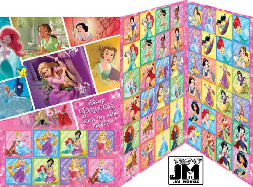 JIRI MODELS Hra pexeso Disney Princezny - obrázek 1