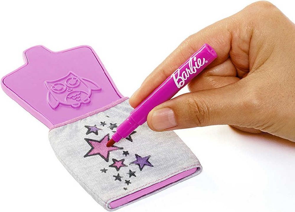 MATTEL BRB Panenka Barbie D.I.Y. módní návrhářské šablony 2 druhy - obrázek 2