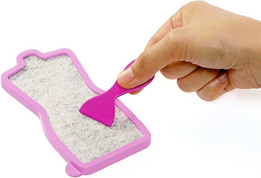 MATTEL BRB Panenka Barbie D.I.Y. módní návrhářské šablony 2 druhy - obrázek 3
