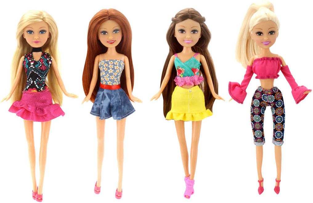 Panenka v kornoutu modní Sparkle Girlz Fashion dlouhé vlasy různé druhy - obrázek 2