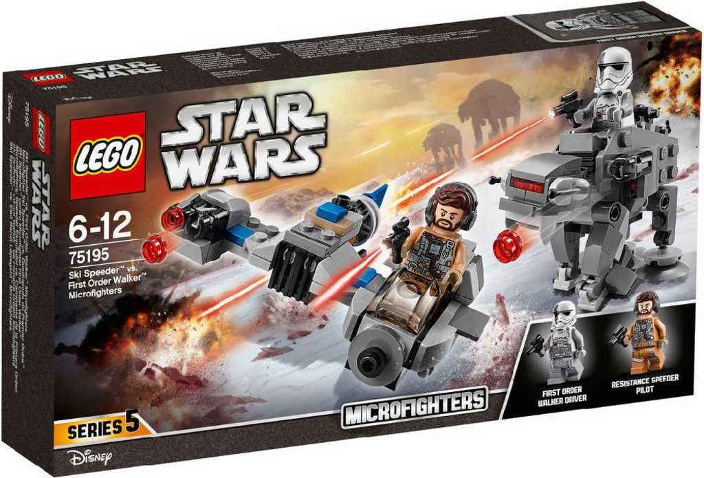 LEGO 75195 Star Wars™ Snežný spídr™ a kráčející kolos Prvního řádu™ - obrázek 2