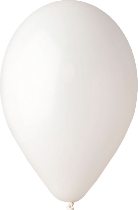 GEMAR Balónek nafukovací kulatý 28/90cm bílý G90-01 - obrázek 1