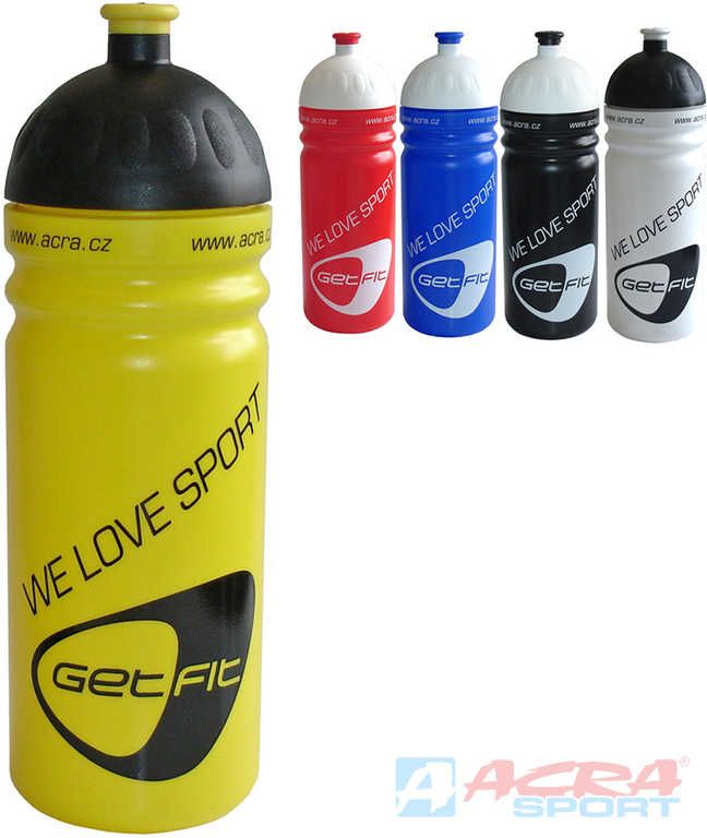 ACRA Láhev sportovní na pití 0,7l plastová 5 barev - obrázek 1