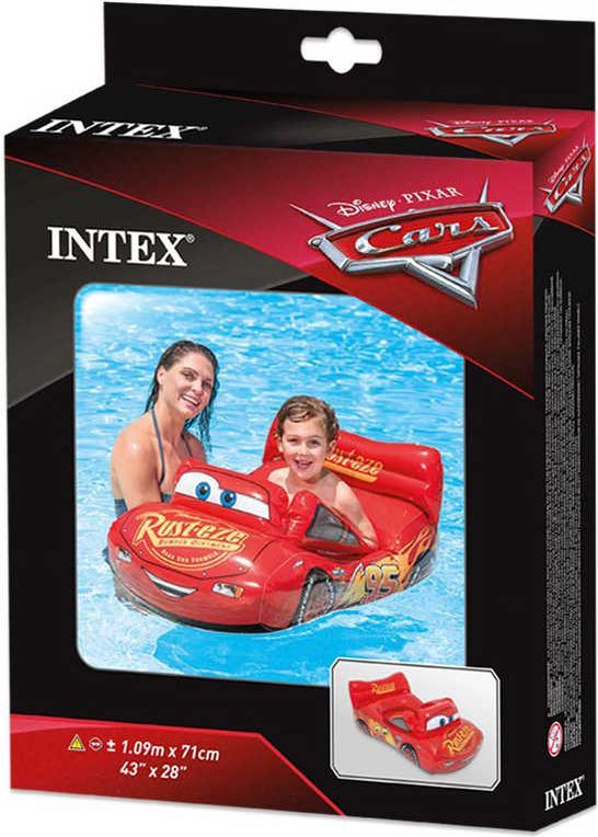 INTEX Auto nafukovací Cars (Auta) dětské plavidlo do vody - obrázek 2