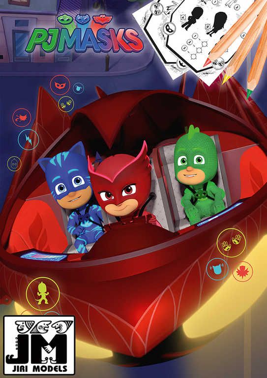 Omalovánky A4 PJ Masks - obrázek 1